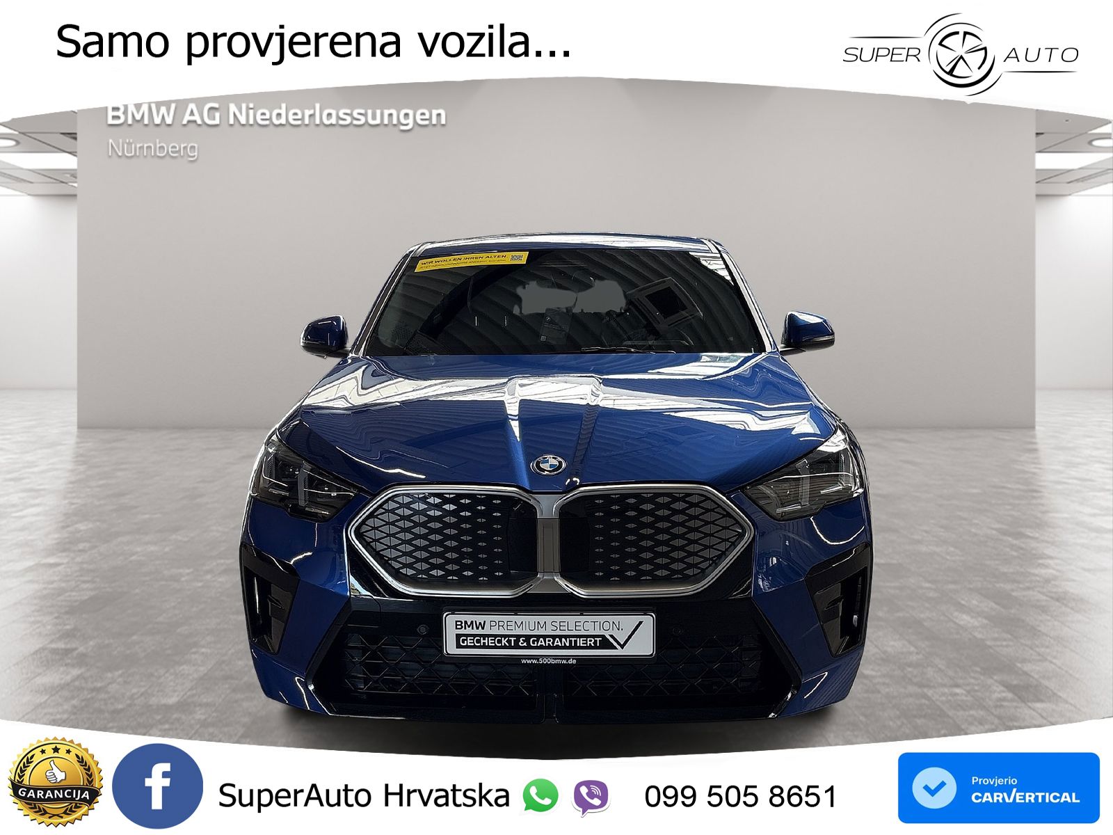 BMW iX2 66.5 kWh (313 KS) xDrive30 M Sport LED+GR SJED+ACC