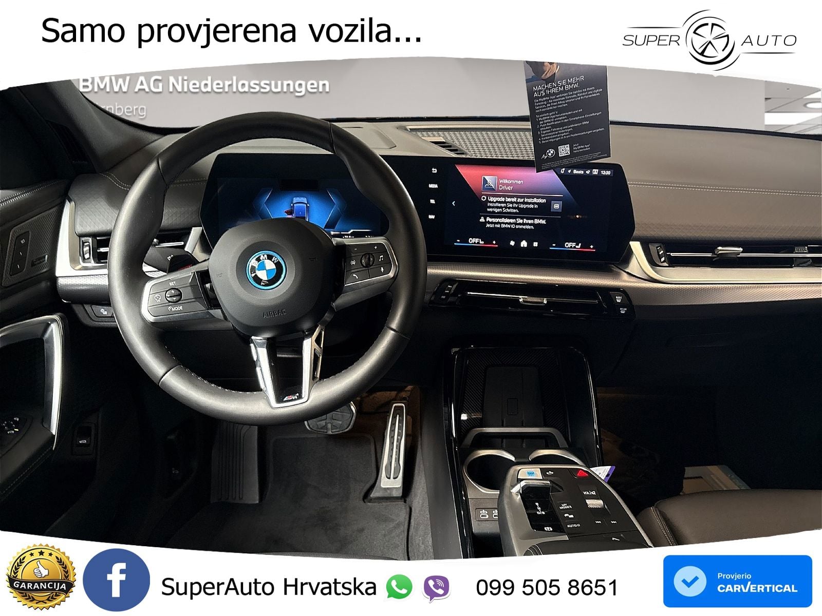 BMW iX2 66.5 kWh (313 KS) xDrive30 M Sport LED+GR SJED+ACC