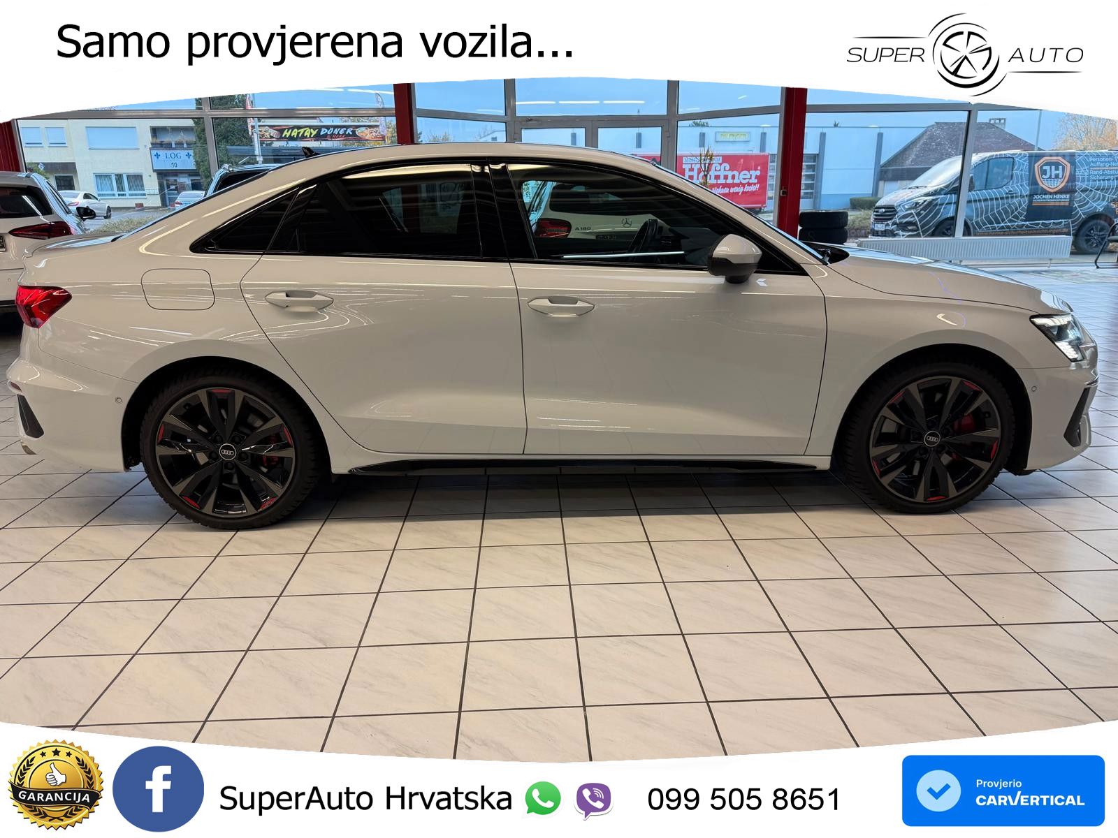 Audi S3 Limuzina 2.0 TFSI (310 KS) quattro S tronic LED+GR SJED+ACC