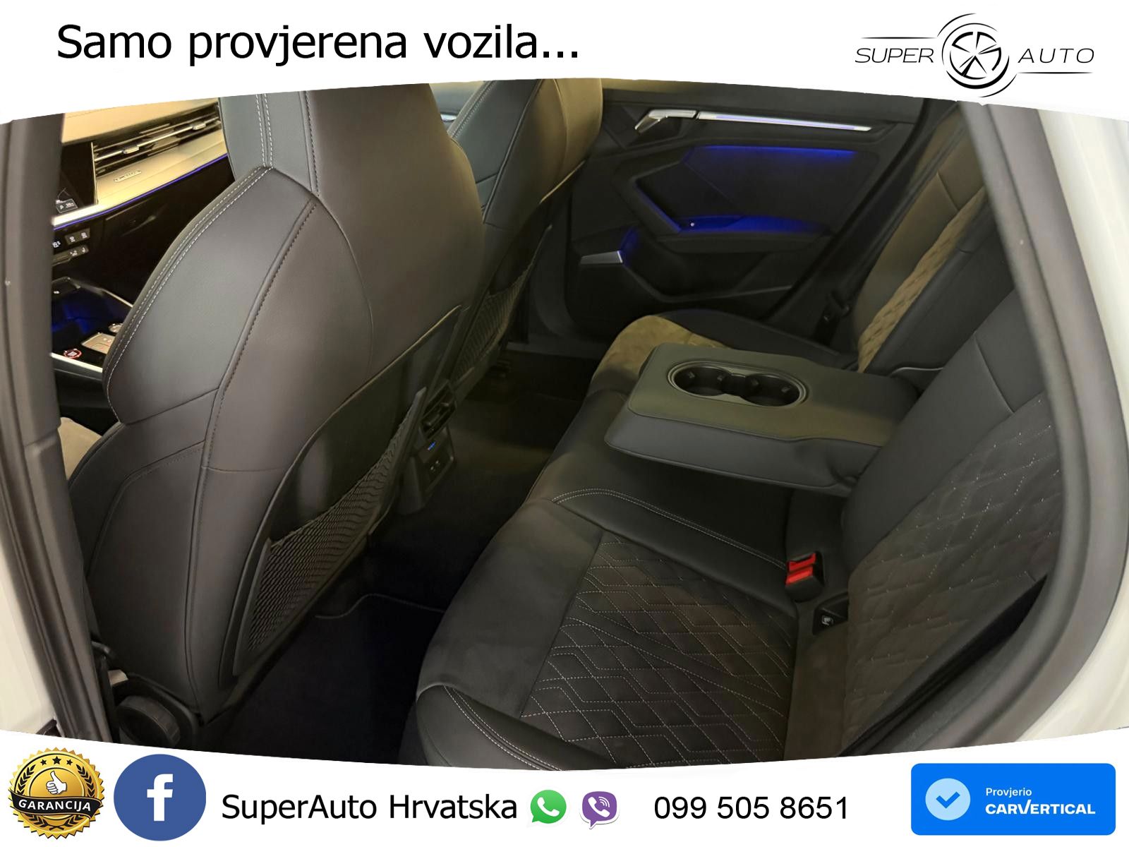 Audi S3 Limuzina 2.0 TFSI (310 KS) quattro S tronic LED+GR SJED+ACC