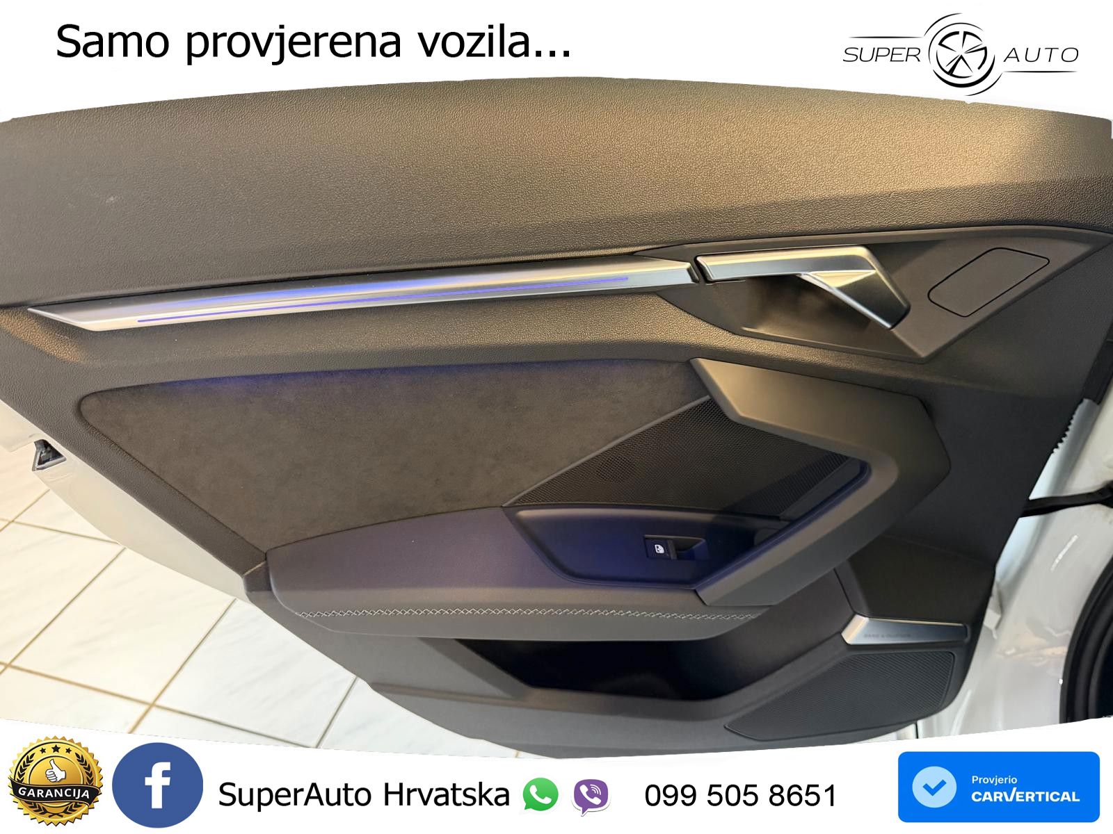 Audi S3 Limuzina 2.0 TFSI (310 KS) quattro S tronic LED+GR SJED+ACC