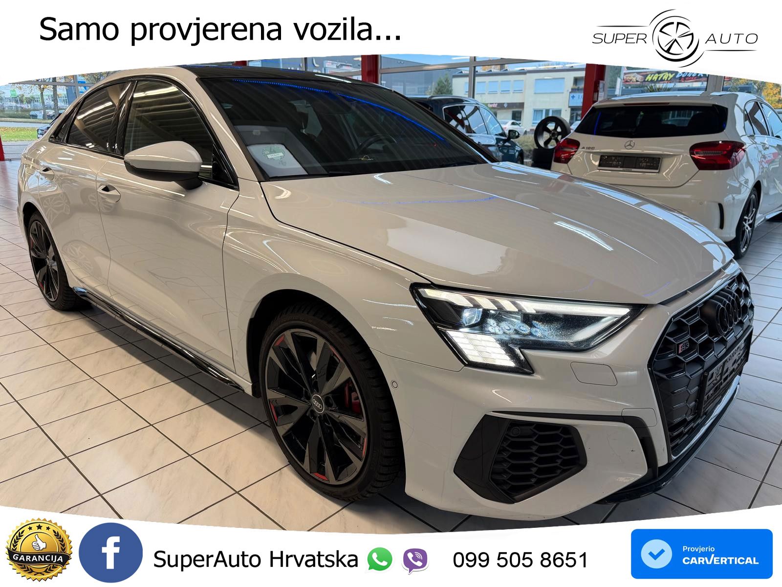 Audi S3 Limuzina 2.0 TFSI (310 KS) quattro S tronic LED+GR SJED+ACC
