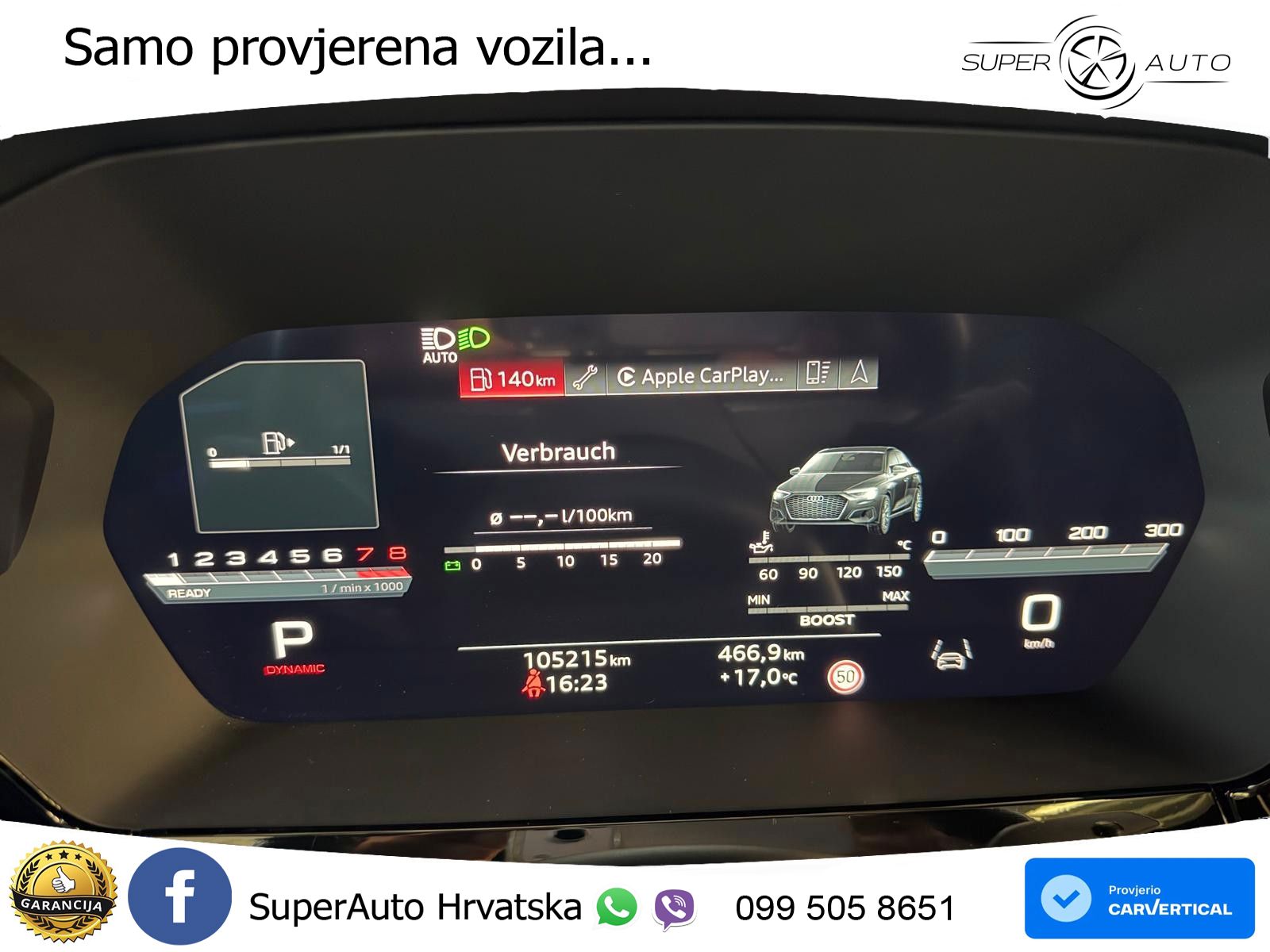 Audi S3 Limuzina 2.0 TFSI (310 KS) quattro S tronic LED+GR SJED+ACC