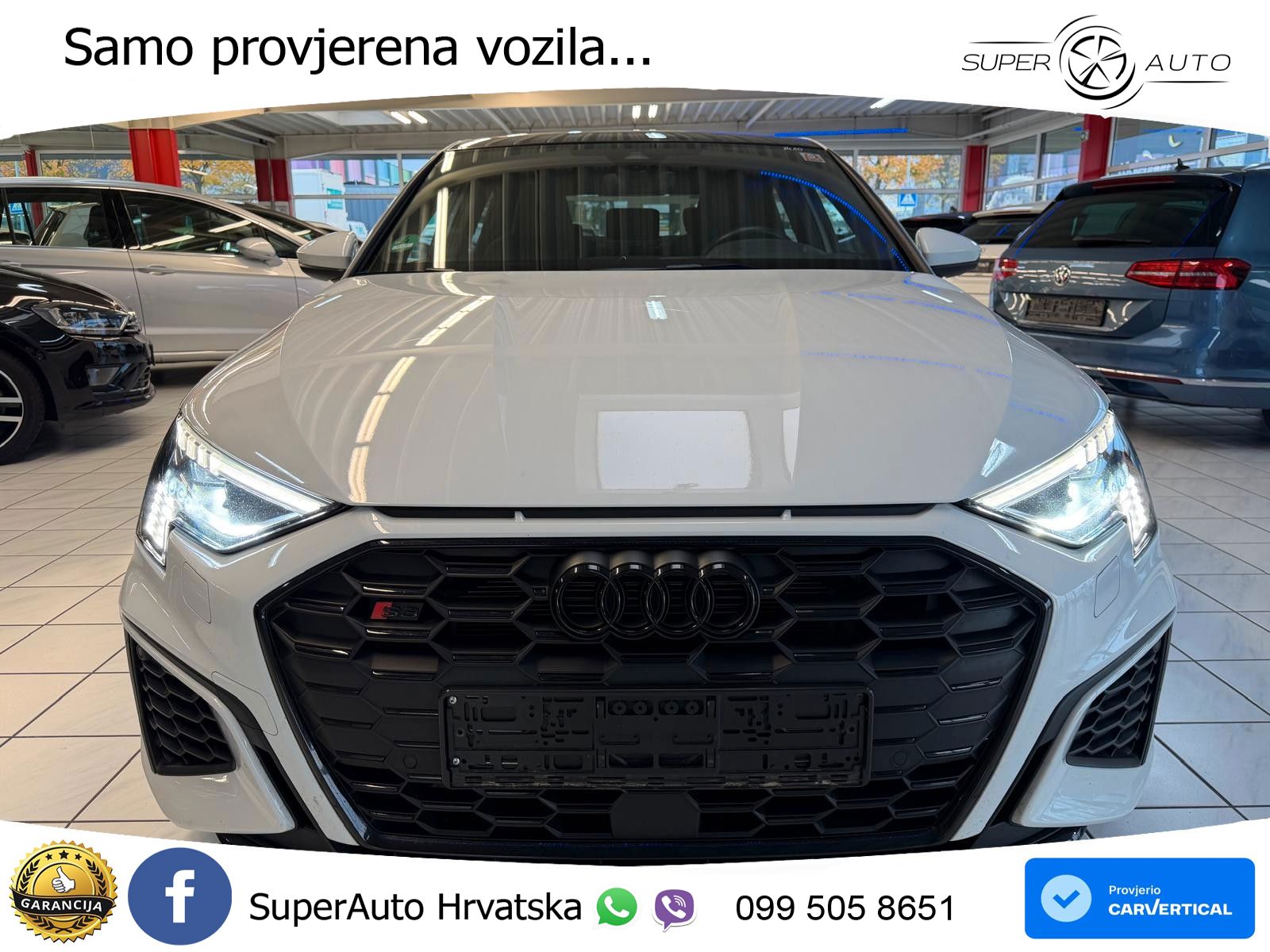 Audi S3 Limuzina 2.0 TFSI (310 KS) quattro S tronic LED+GR SJED+ACC