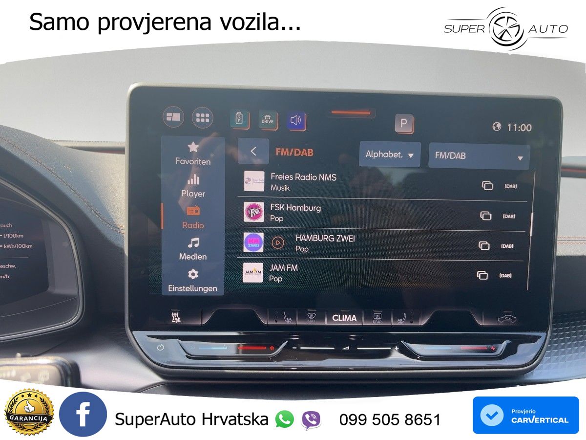 Cupra Formentor 1.5 TSI (204 KS) e-Hybrid DSG LED+GR SJED+ACC