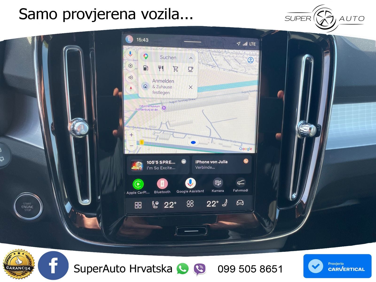 Volvo XC40 2.0 B3 163 KS Automatic LED+GR SJED+ACC