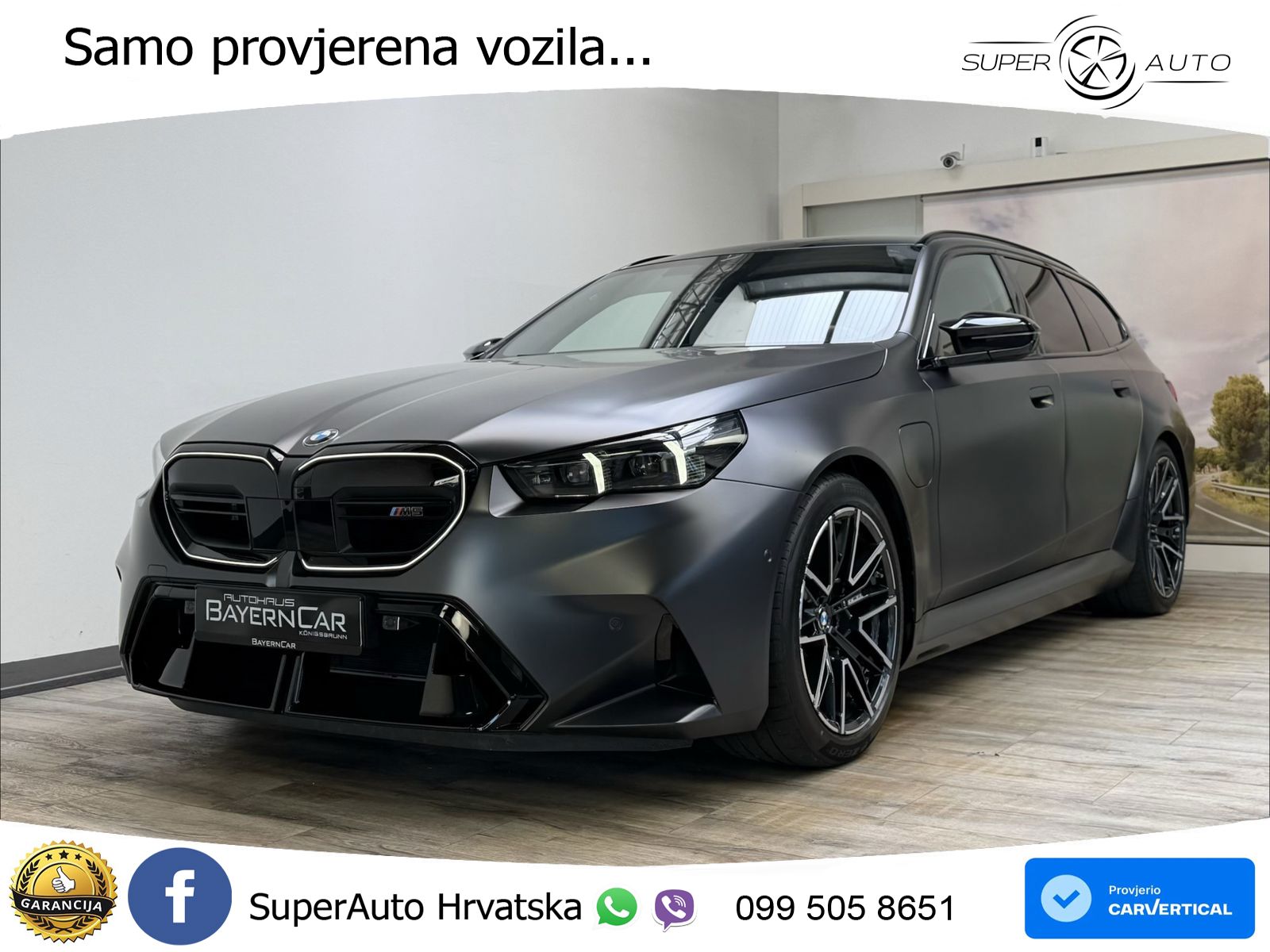 BMW M5 Touring 4.4 V8 (727 KS) xDrive Steptronic LED+GR SJED+ACC
