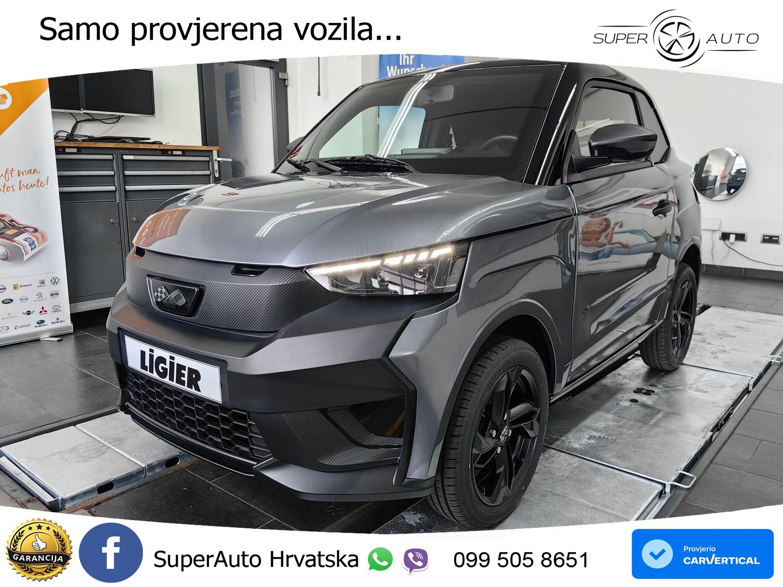 Ligier JS50 L7e 12.42 kWh (8 KS) Elite