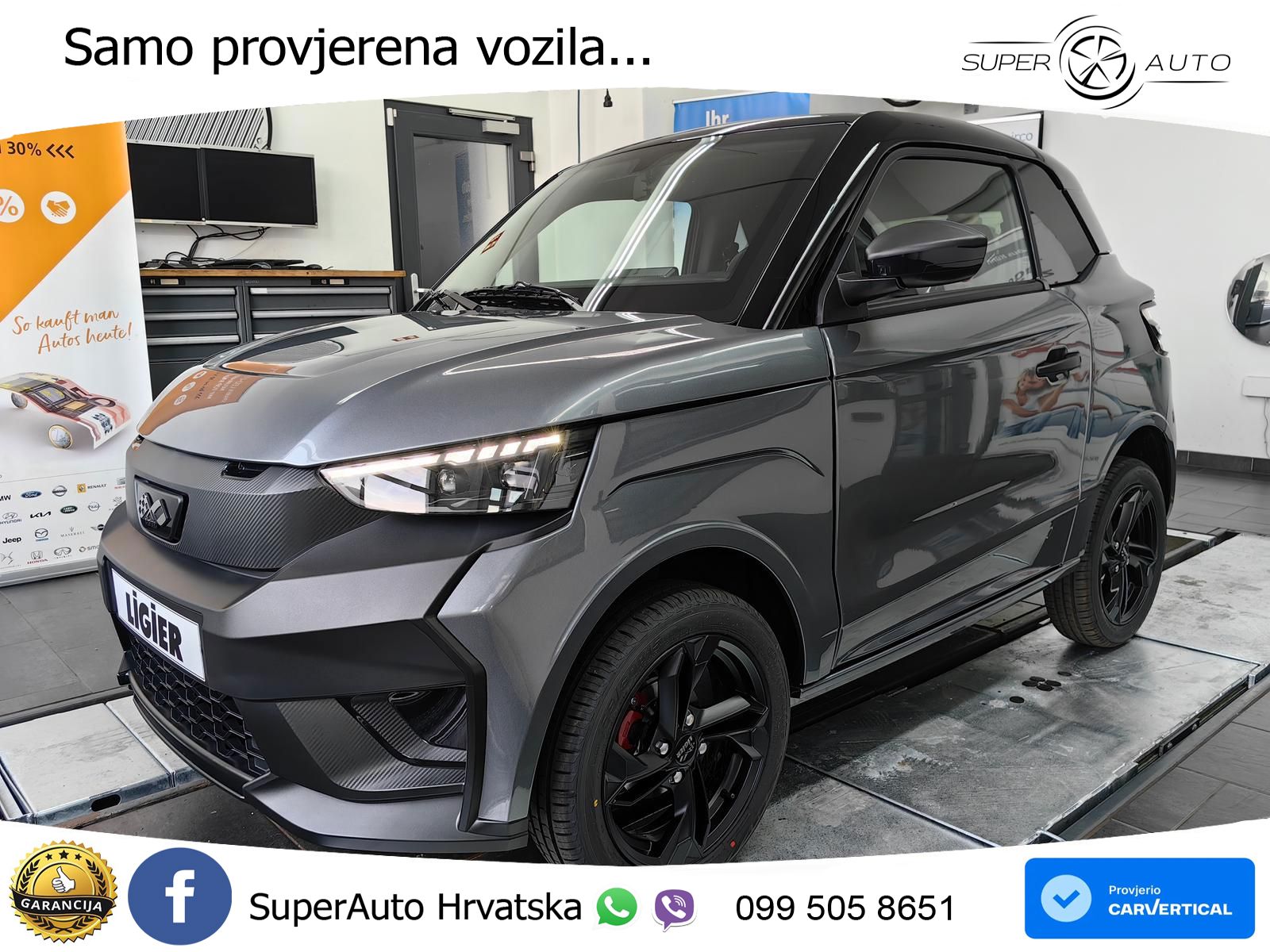 Ligier JS50 L7e 12.42 kWh (8 KS) Elite