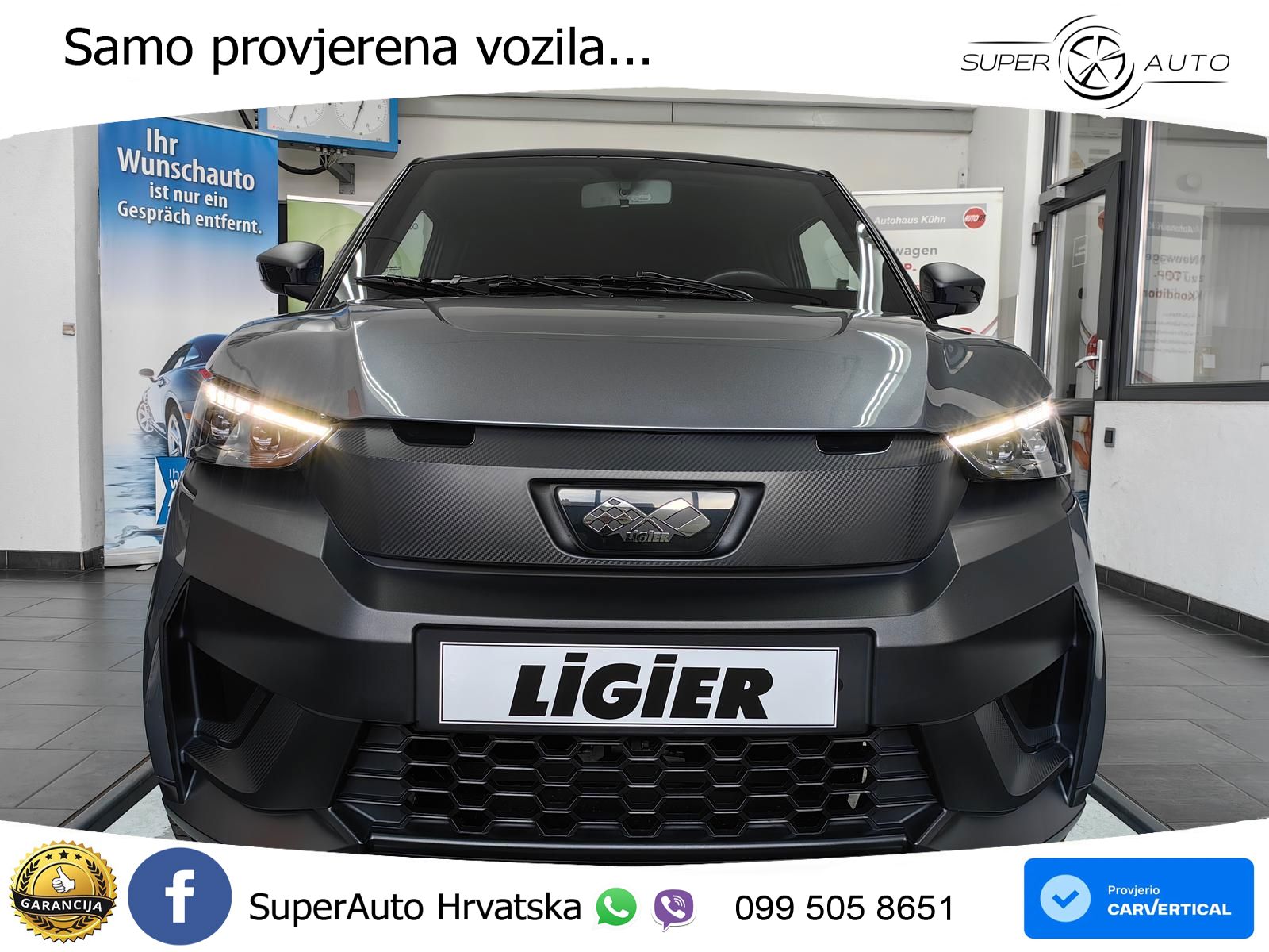 Ligier JS50 L7e 12.42 kWh (8 KS) Elite