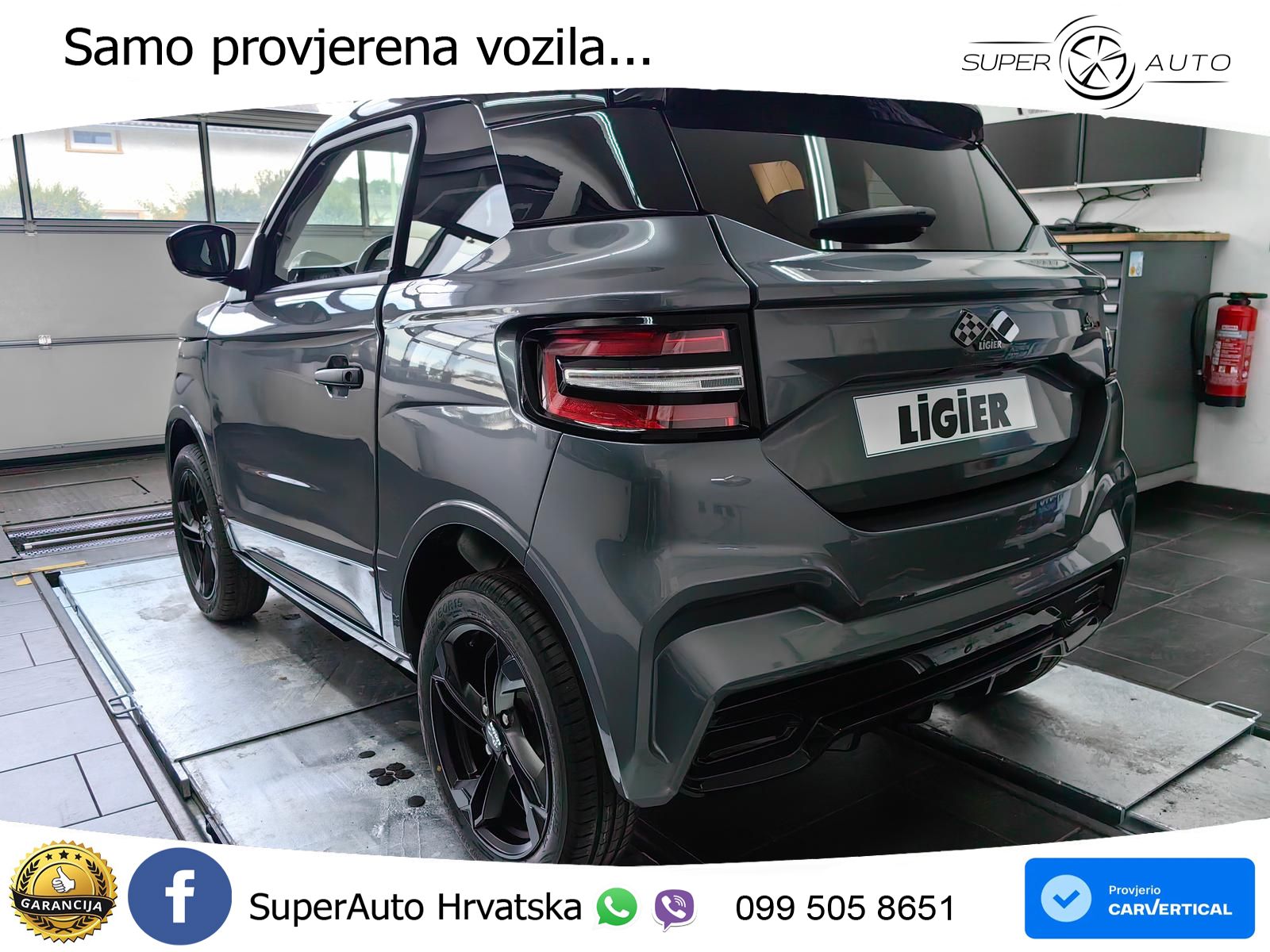 Ligier JS50 L7e 12.42 kWh (8 KS) Elite