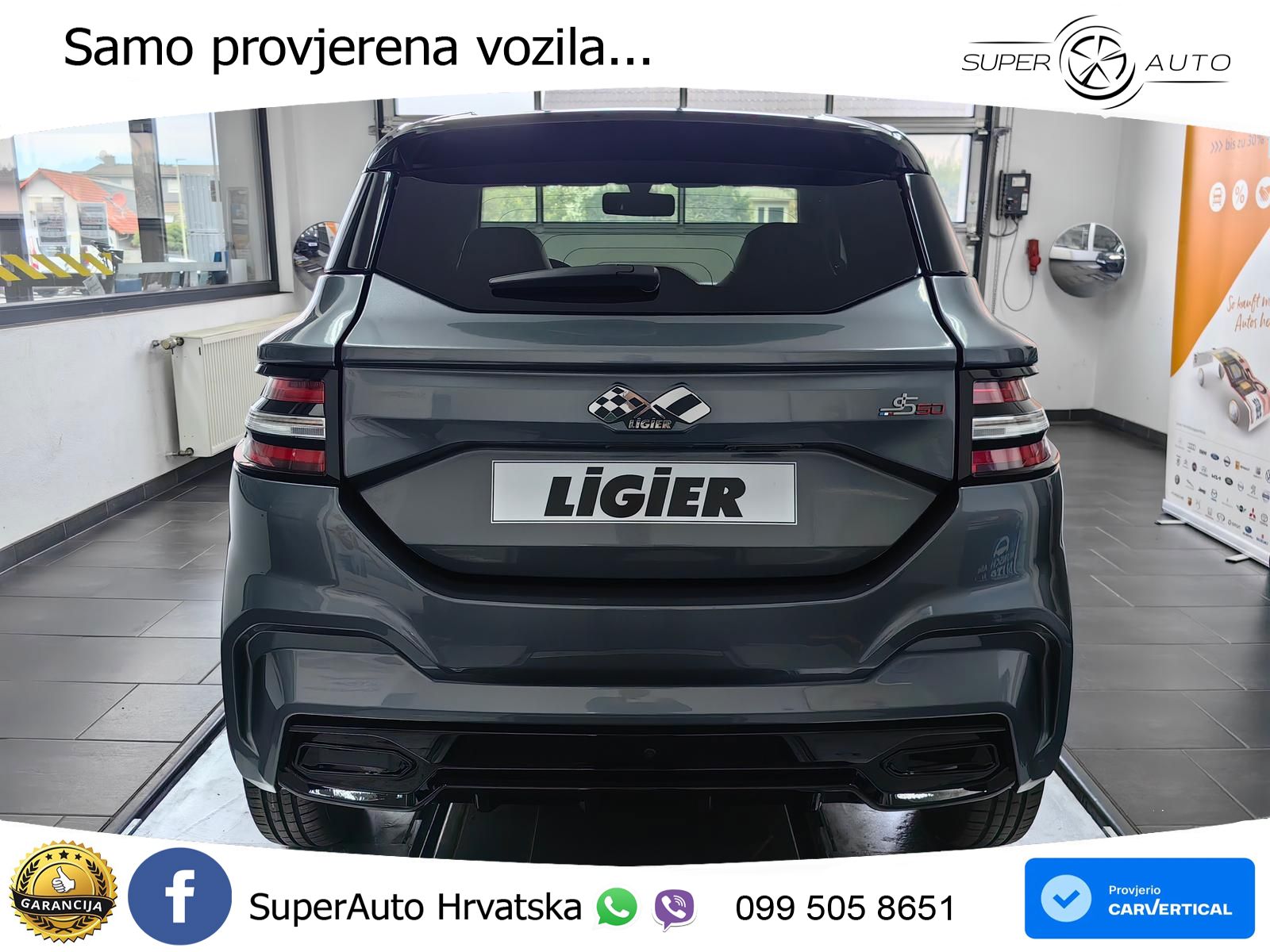 Ligier JS50 L7e 12.42 kWh (8 KS) Elite