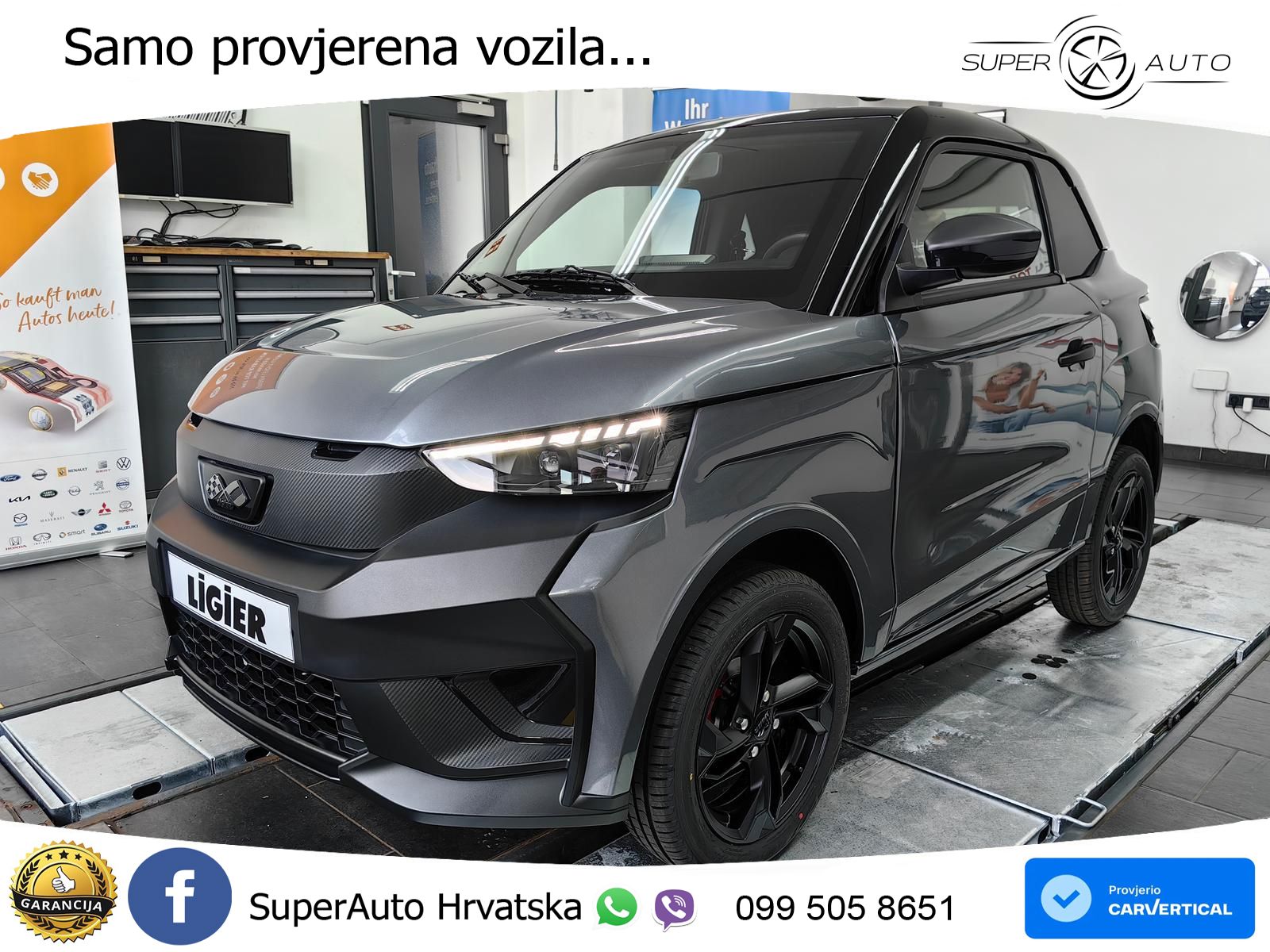 Ligier JS50 L7e 12.42 kWh (8 KS) Elite