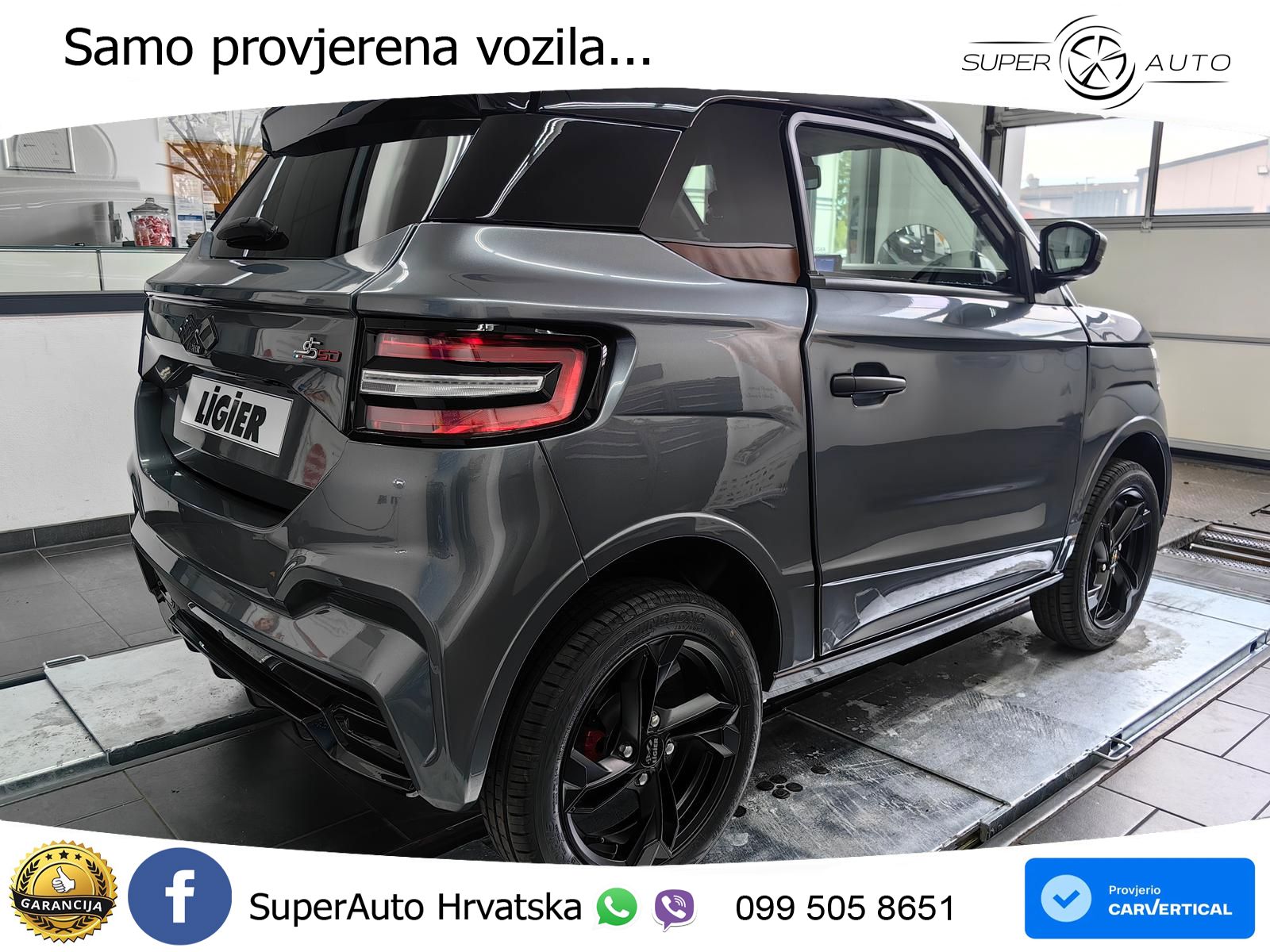 Ligier JS50 L7e 12.42 kWh (8 KS) Elite