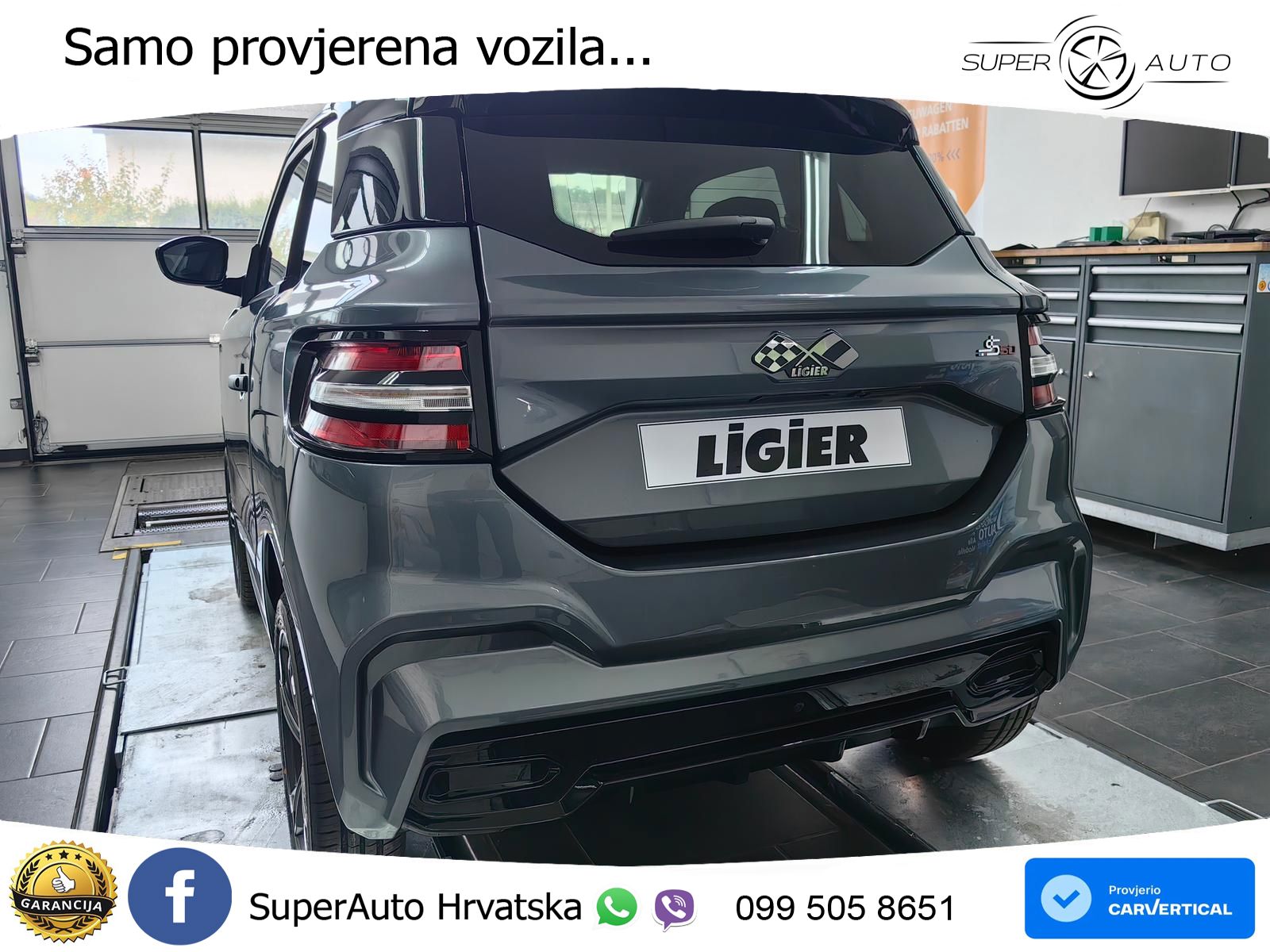 Ligier JS50 L7e 12.42 kWh (8 KS) Elite