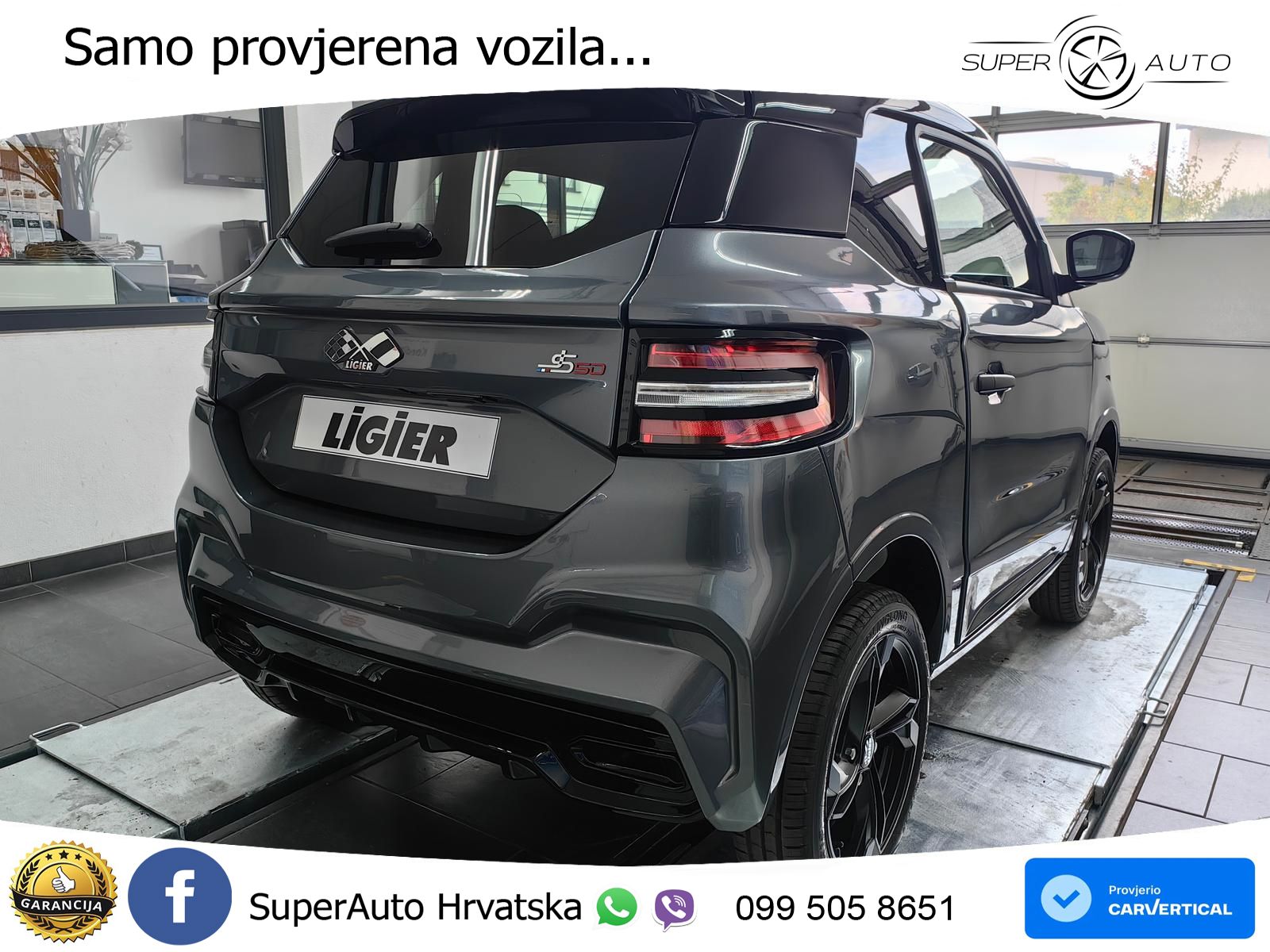 Ligier JS50 L7e 12.42 kWh (8 KS) Elite
