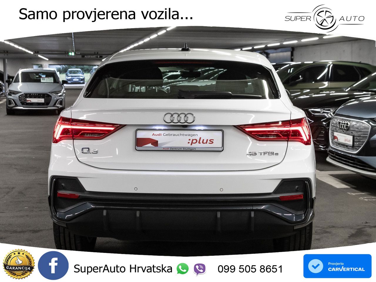 Audi Q3 Sportback 45 TFSIe (245 KS) S tronic LED+GR SJED+ACC