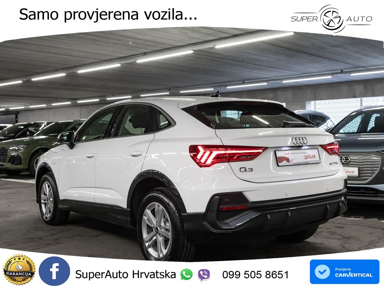 Audi Q3 Sportback 45 TFSIe (245 KS) S tronic LED+GR SJED+ACC