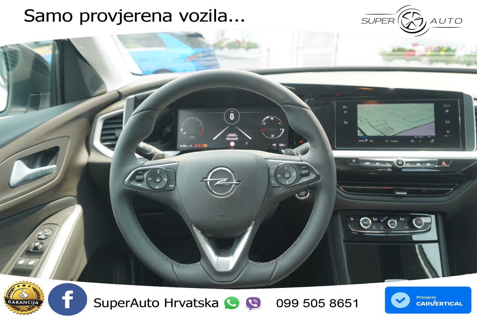 Opel Grandland 1.2 Turbo (145 KS) Hybrid eDCT LED+GR SJED+ACC