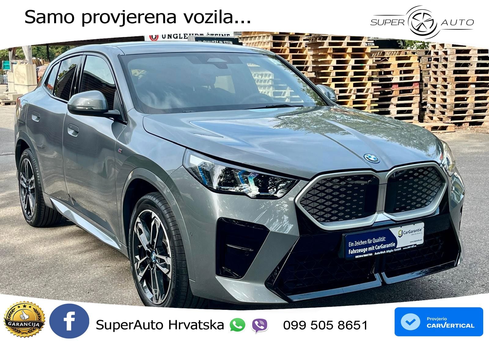 BMW iX2 66.5 kWh (204 KS) eDrive20