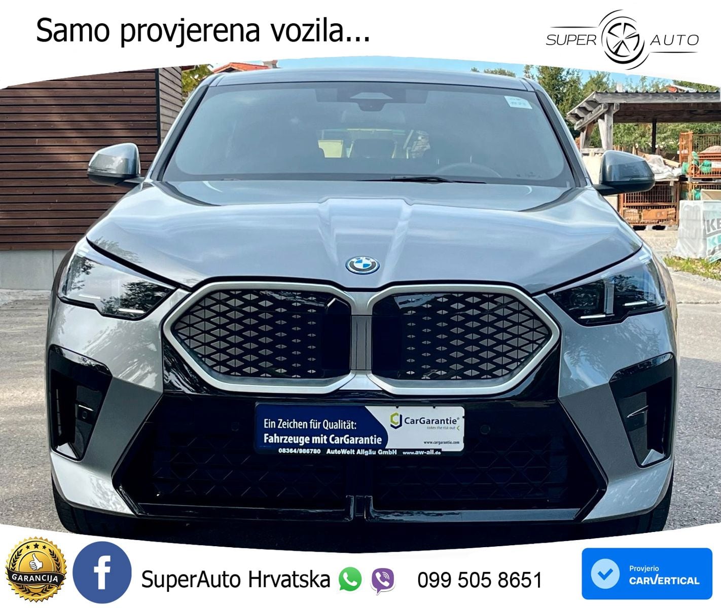 BMW iX2 66.5 kWh (204 KS) eDrive20