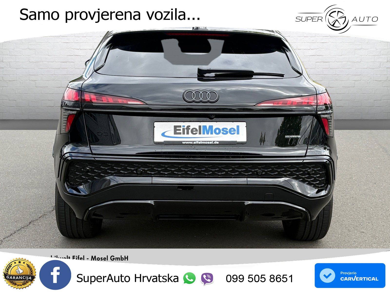 Audi Q3 III Sportback 2.0 TFSI (204 KS) quattro S tronic LED+GR SJED+ACC