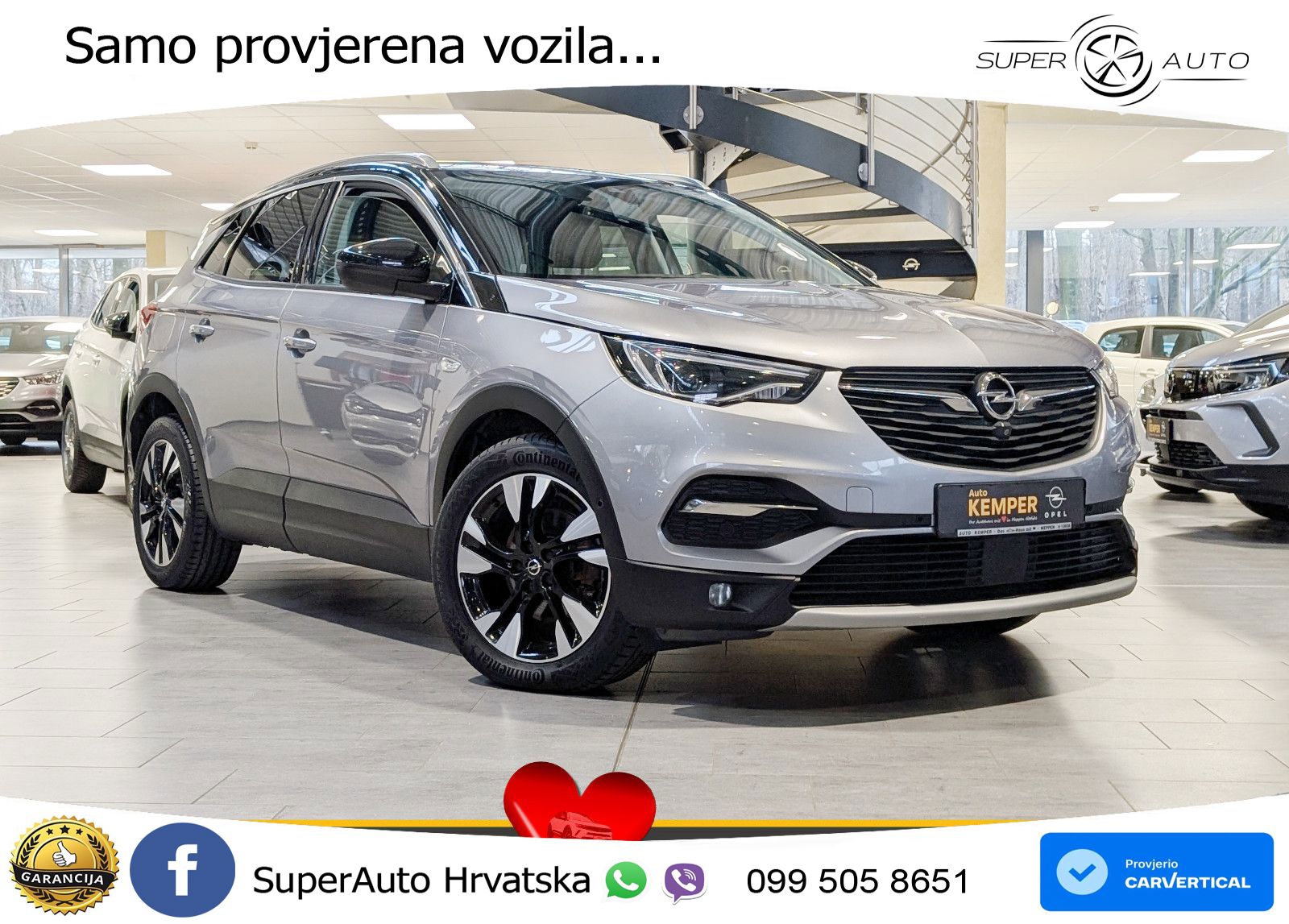 Opel Grandland X 2.0d (177 KS) Automatic Ultimate LED+GR SJED+ACC