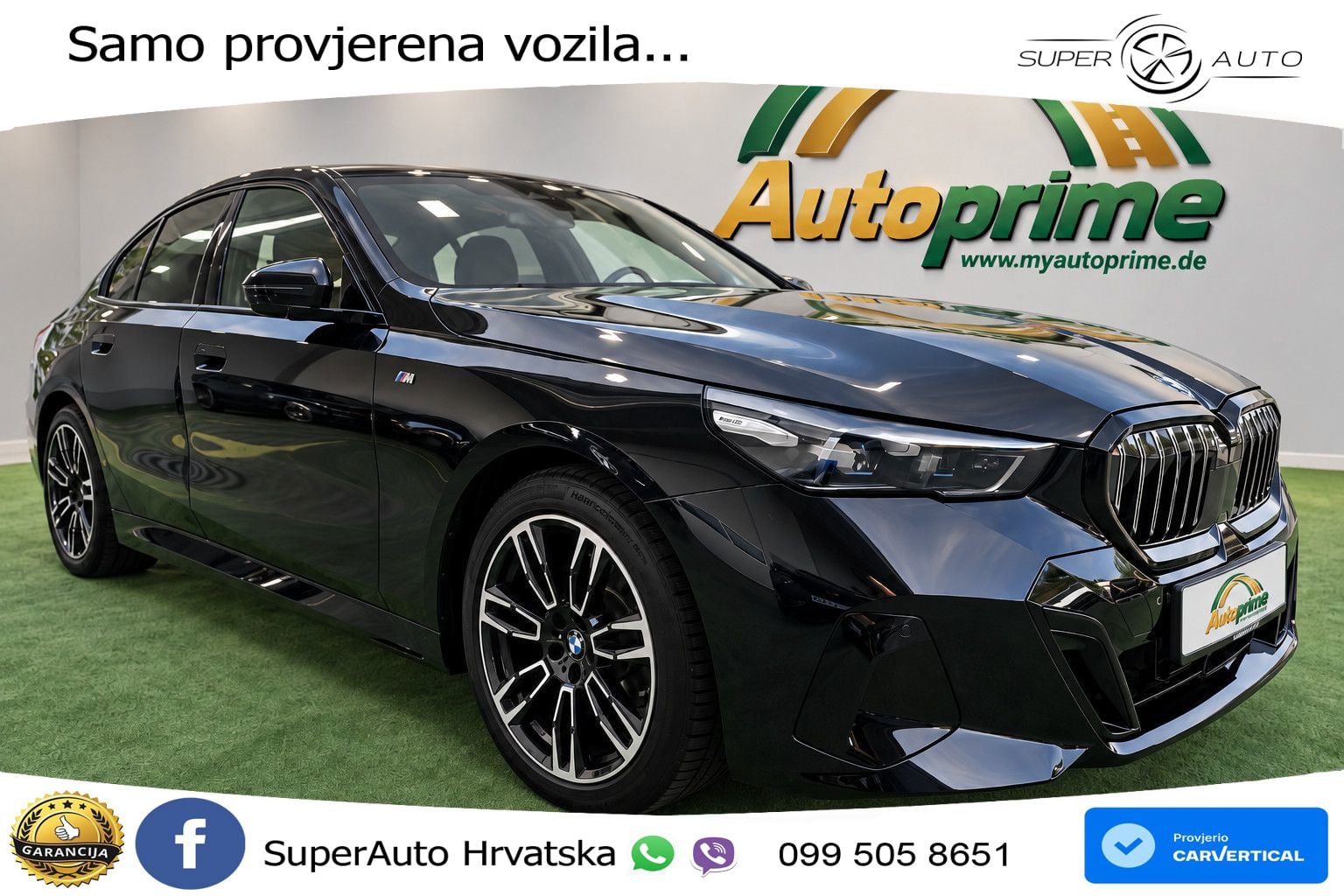 BMW 520d (197 KS) Steptronic M Sport LED+GR SJED+ACC