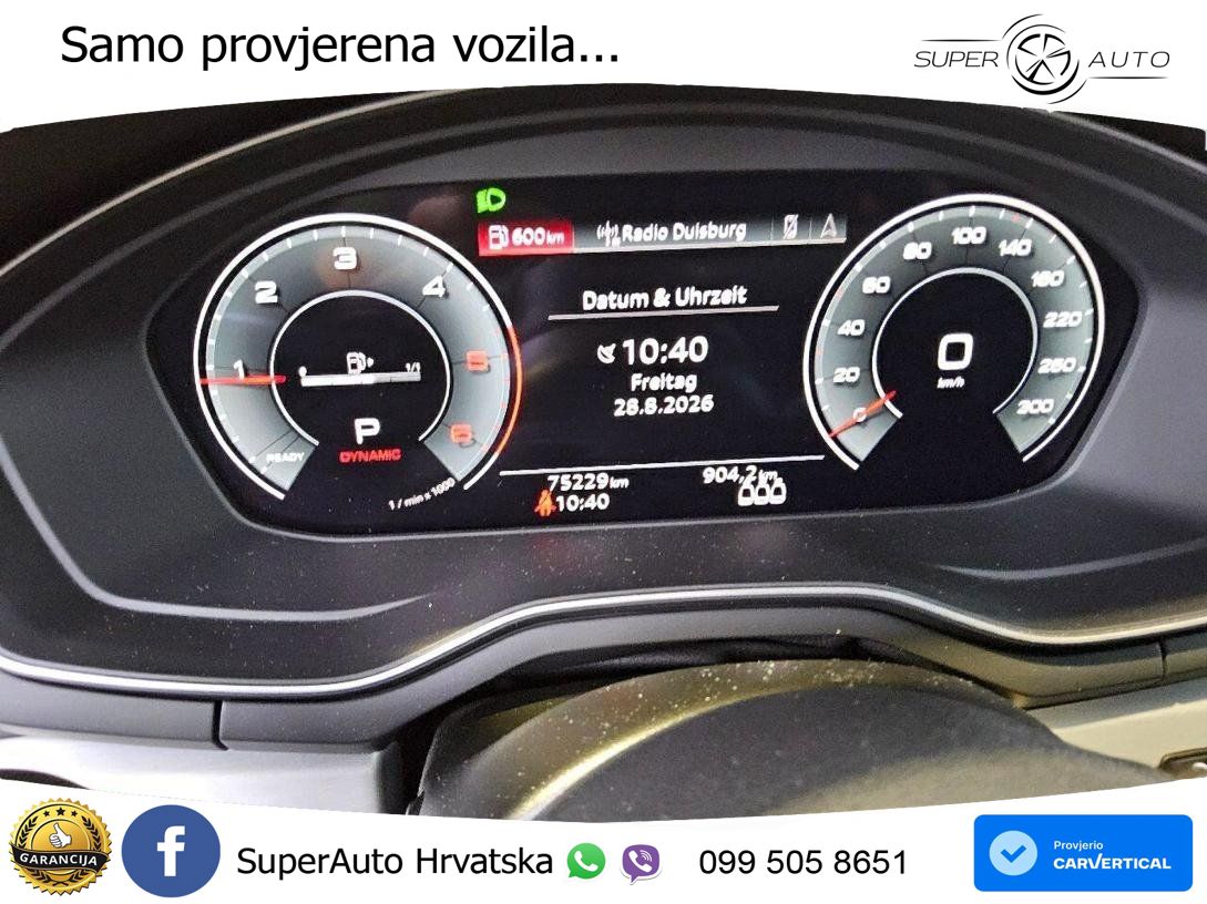 Audi A5 Sportback 40 TDI (204 KS) S tronic advanced