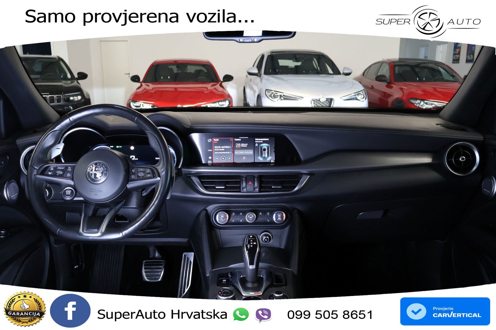 Alfa Romeo Stelvio 2.2 MultiJet II (210 KS) Q4 Automatic MATRIX+GR SJED+KAM