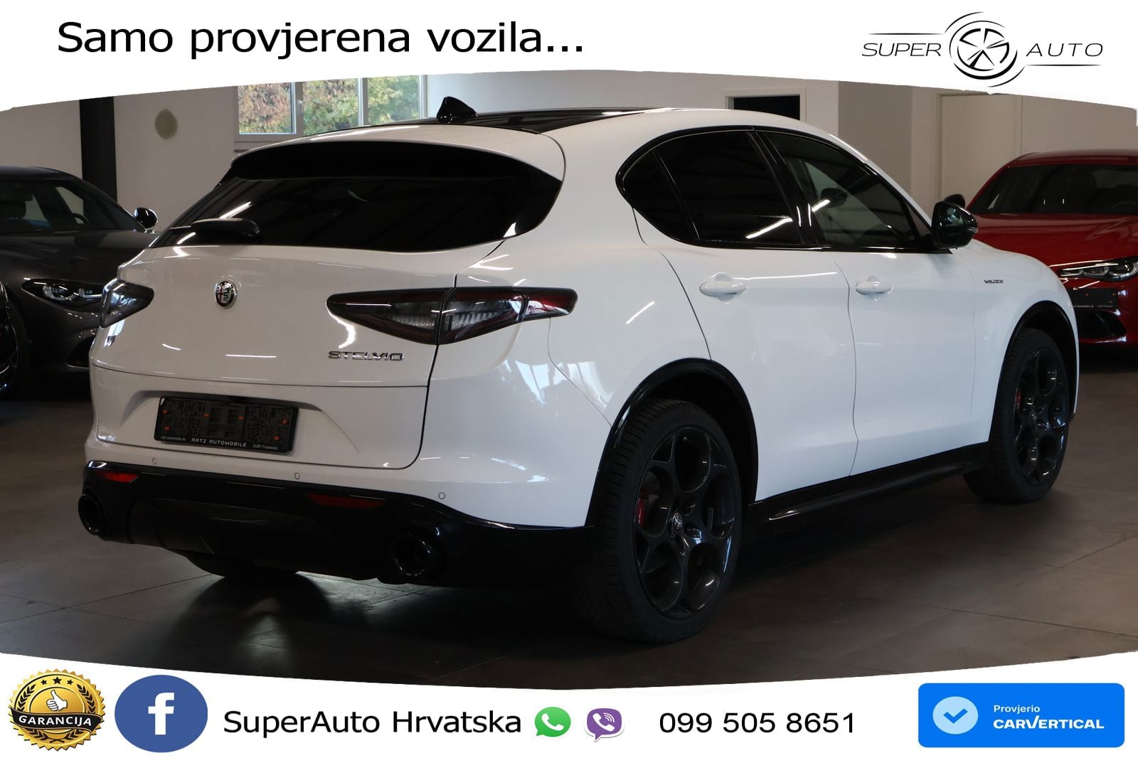 Alfa Romeo Stelvio 2.2 MultiJet II (210 KS) Q4 Automatic MATRIX+GR SJED+KAM