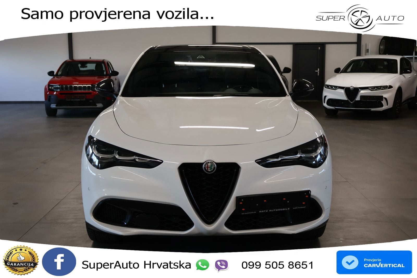 Alfa Romeo Stelvio 2.2 MultiJet II (210 KS) Q4 Automatic MATRIX+GR SJED+KAM