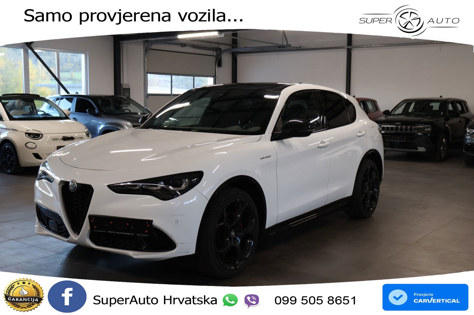 Alfa Romeo Stelvio 2.2 MultiJet II (210 KS) Q4 Automatic MATRIX+GR SJED+KAM