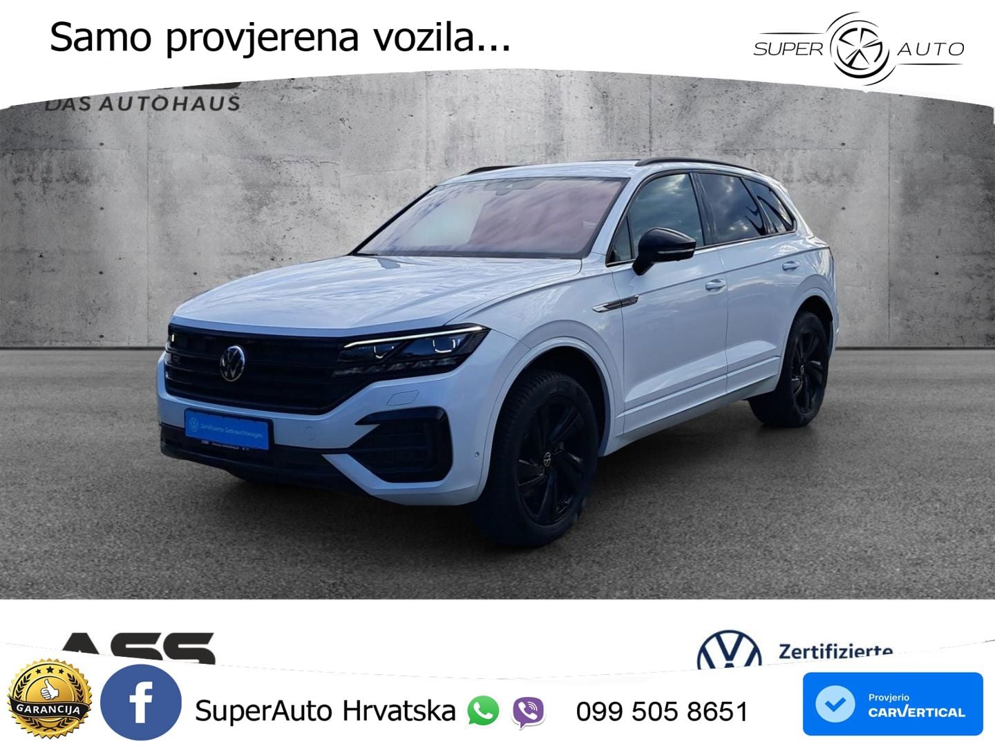 Volkswagen Touareg 3.0 V6 TDI (286 KS) 4MOTION Tiptronic R-Line ZRAČNI+ACC+GR SJED+KAM