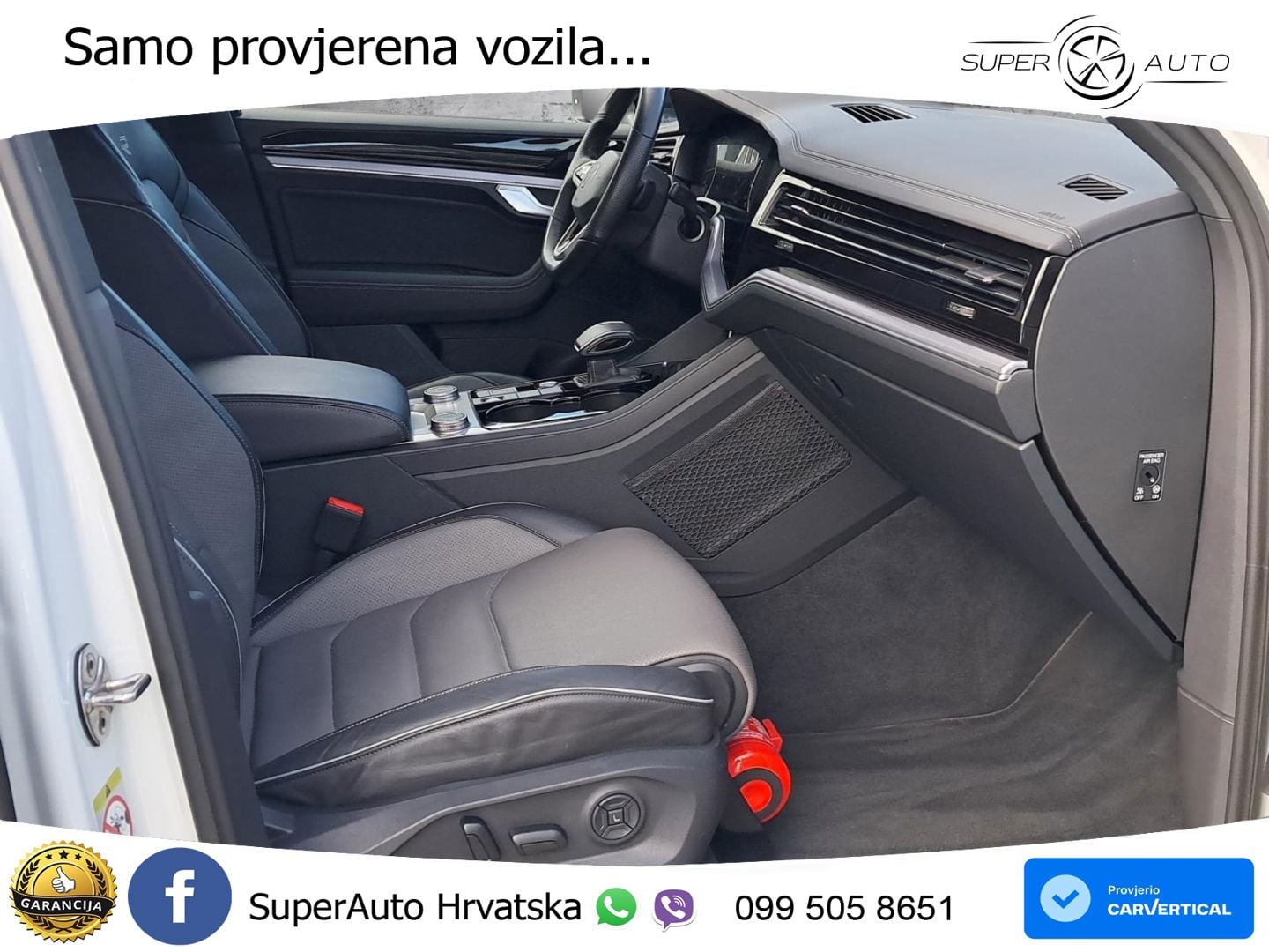 Volkswagen Touareg 3.0 V6 TDI (286 KS) 4MOTION Tiptronic R-Line ZRAČNI+ACC+GR SJED+KAM