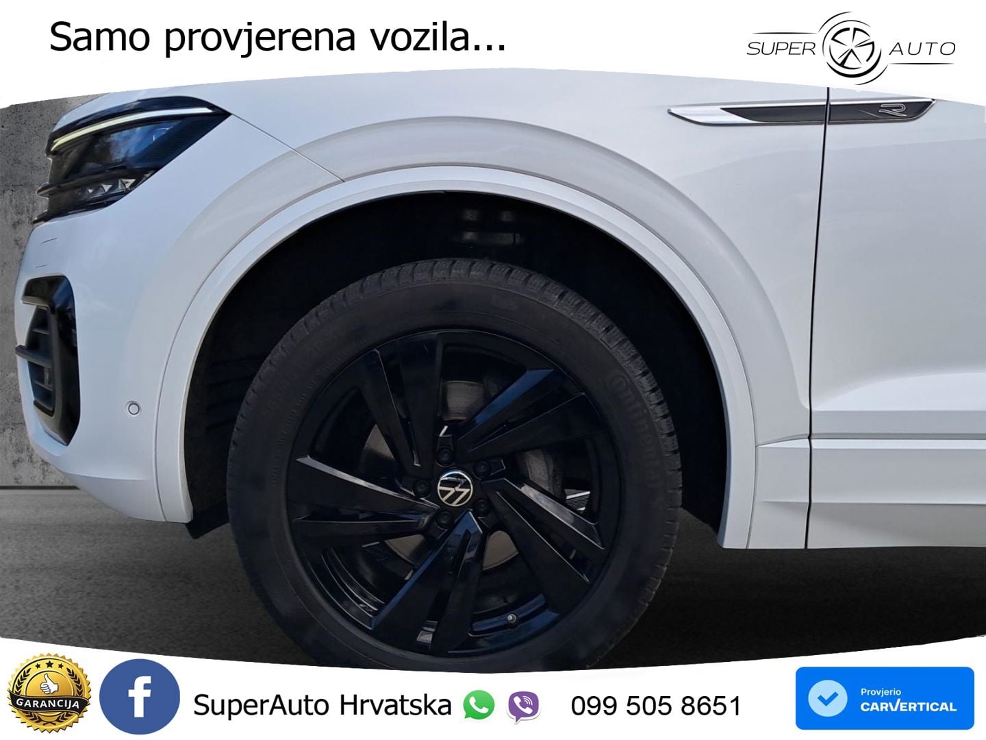 Volkswagen Touareg 3.0 V6 TDI (286 KS) 4MOTION Tiptronic R-Line ZRAČNI+ACC+GR SJED+KAM
