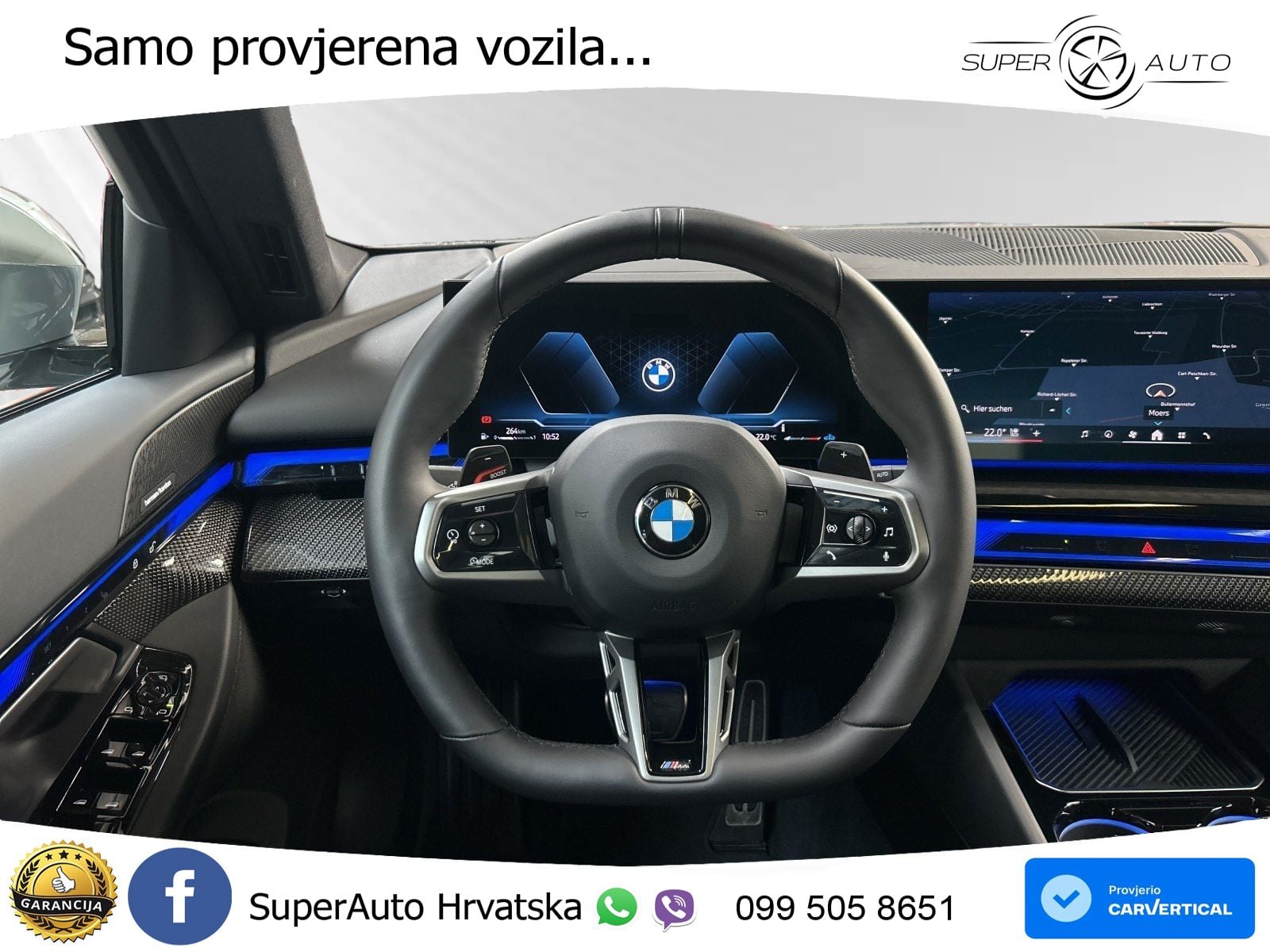 BMW 520d Touring (197 KS) xDrive Steptronic M Sport LED+GR SJED+ACC