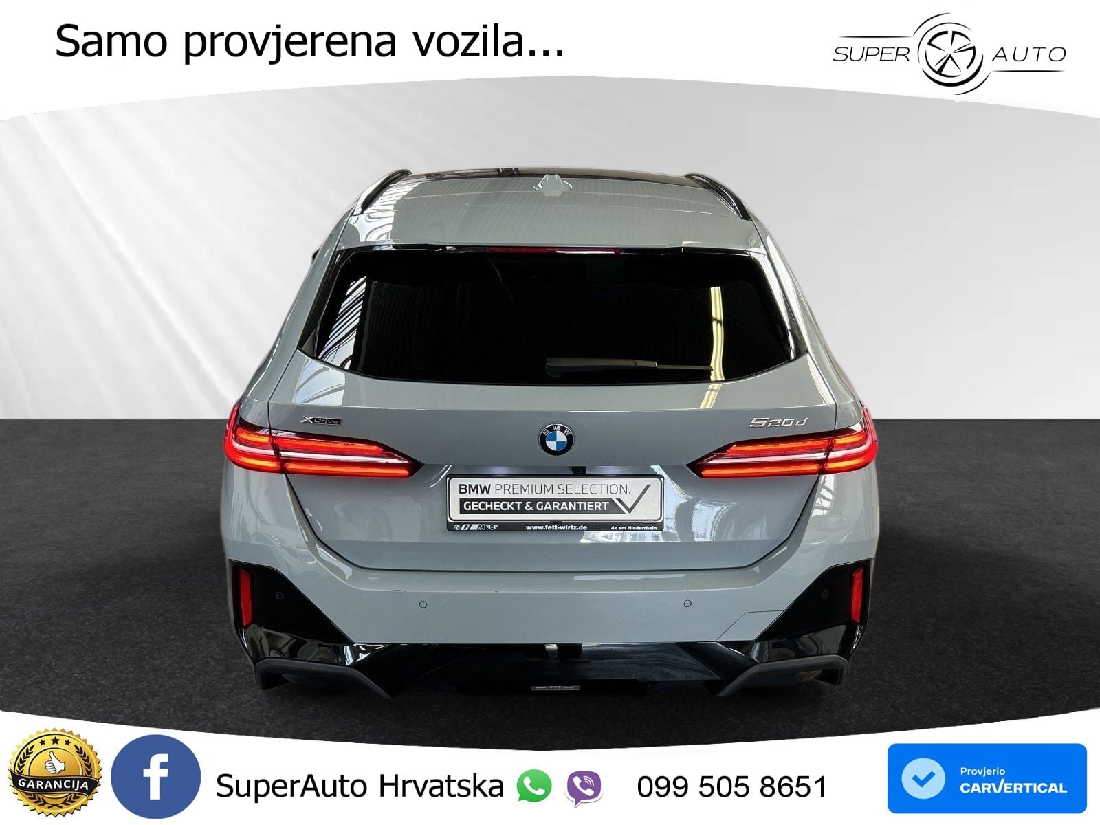 BMW 520d Touring (197 KS) xDrive Steptronic M Sport LED+GR SJED+ACC