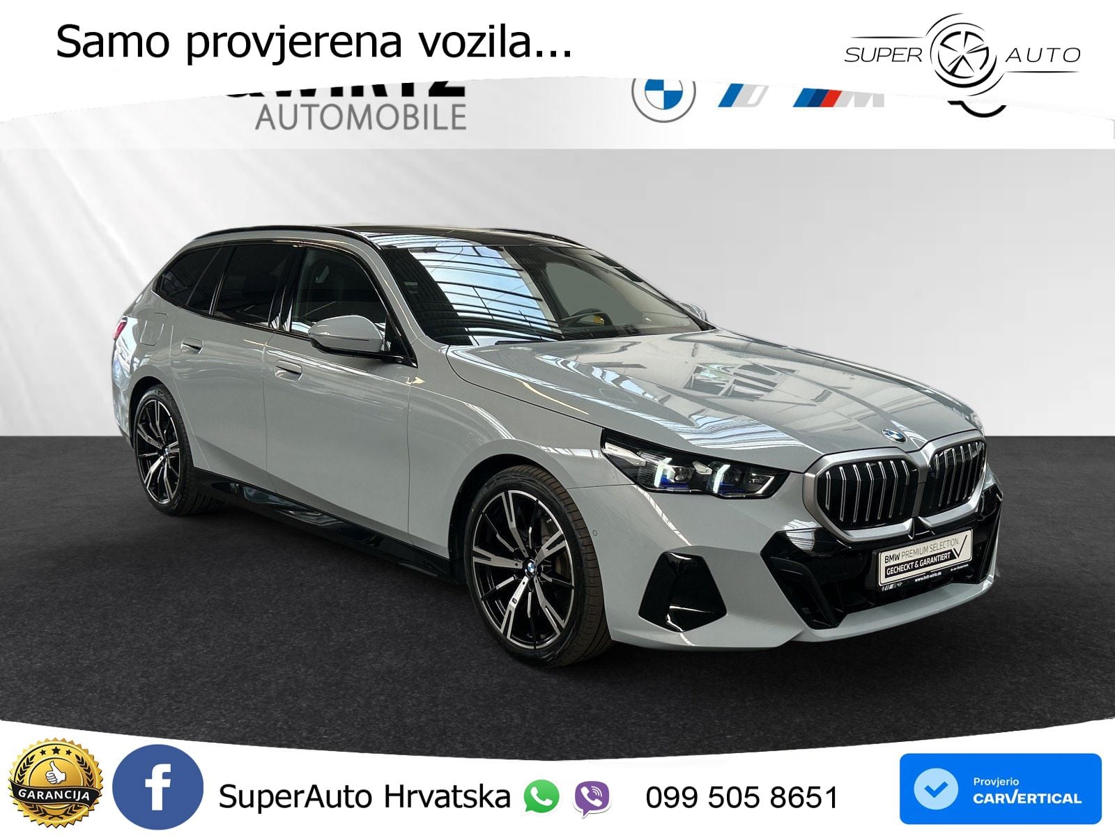 BMW 520d Touring (197 KS) xDrive Steptronic M Sport LED+GR SJED+ACC