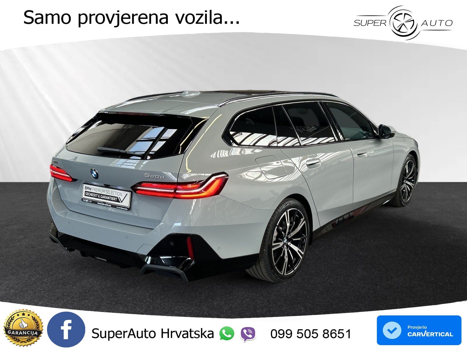 BMW 520d Touring (197 KS) xDrive Steptronic M Sport LED+GR SJED+ACC