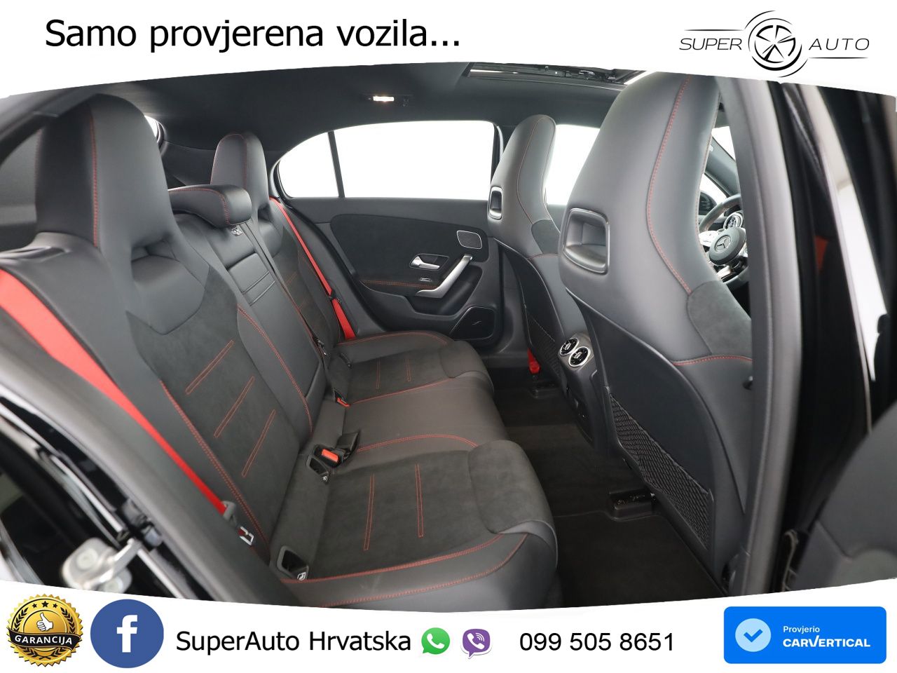 Mercedes-Benz AMG A 45 S 4MATIC+ AMG SPEEDSHIFT DCT 8G ACC+HEAD+GR SJED+360+PANO