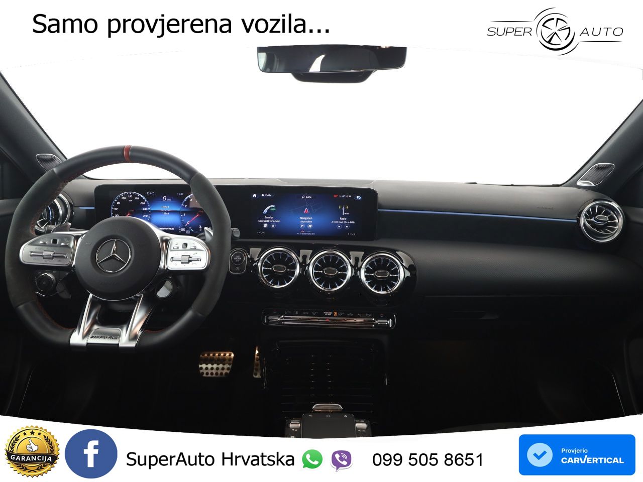 Mercedes-Benz AMG A 45 S 4MATIC+ AMG SPEEDSHIFT DCT 8G ACC+HEAD+GR SJED+360+PANO