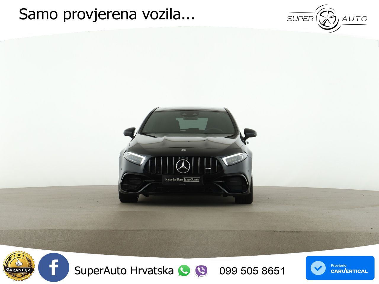 Mercedes-Benz AMG A 45 S 4MATIC+ AMG SPEEDSHIFT DCT 8G ACC+HEAD+GR SJED+360+PANO