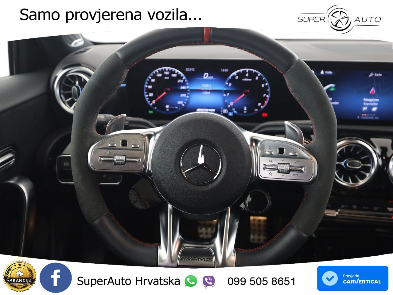 Mercedes-Benz AMG A 45 S 4MATIC+ AMG SPEEDSHIFT DCT 8G ACC+HEAD+GR SJED+360+PANO
