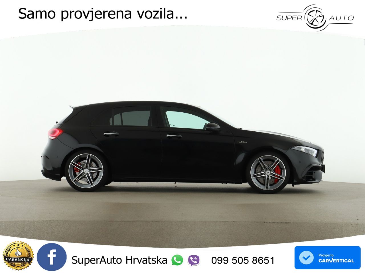 Mercedes-Benz AMG A 45 S 4MATIC+ AMG SPEEDSHIFT DCT 8G ACC+HEAD+GR SJED+360+PANO