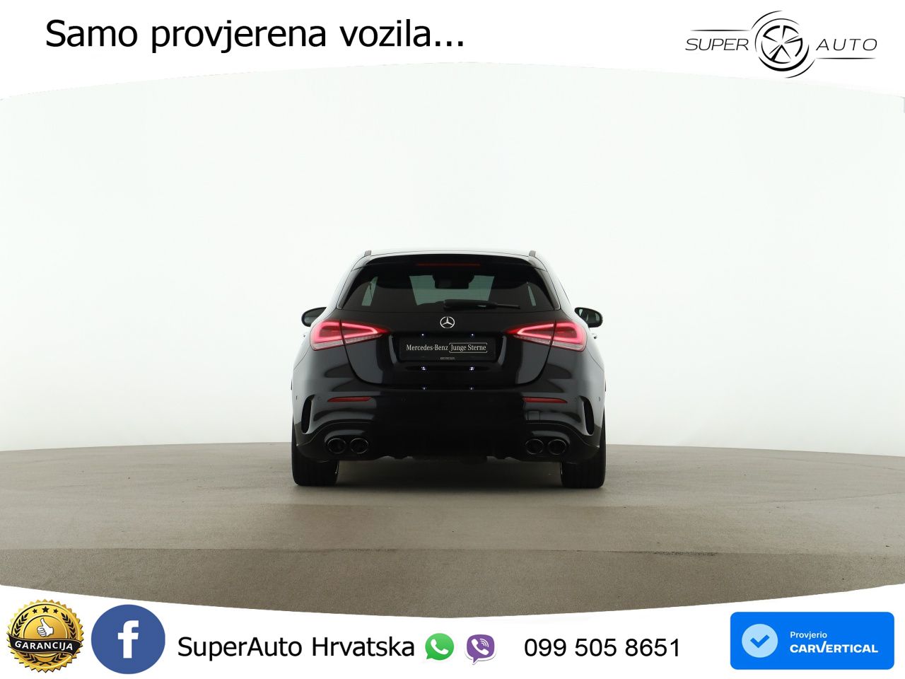 Mercedes-Benz AMG A 45 S 4MATIC+ AMG SPEEDSHIFT DCT 8G ACC+HEAD+GR SJED+360+PANO