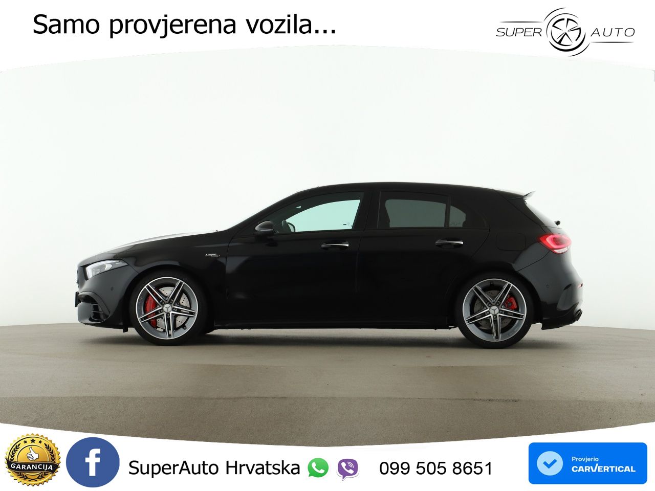 Mercedes-Benz AMG A 45 S 4MATIC+ AMG SPEEDSHIFT DCT 8G ACC+HEAD+GR SJED+360+PANO