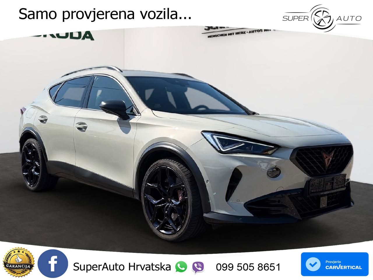 Cupra Formentor VZ5 2.5 TSI (390 KS) 4Drive DSG LED+GR SJED+ACC