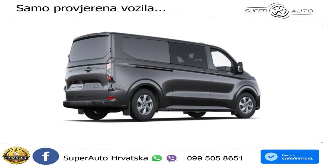 Ford Transit Custom MultiCab Limited 320 L2 Aut. AHK* 136 KS