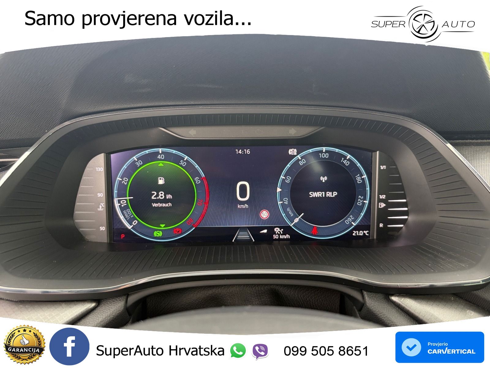 Škoda Octavia Combi 1.5 TSI (150 KS) DSG LED+GR SJED+ACC